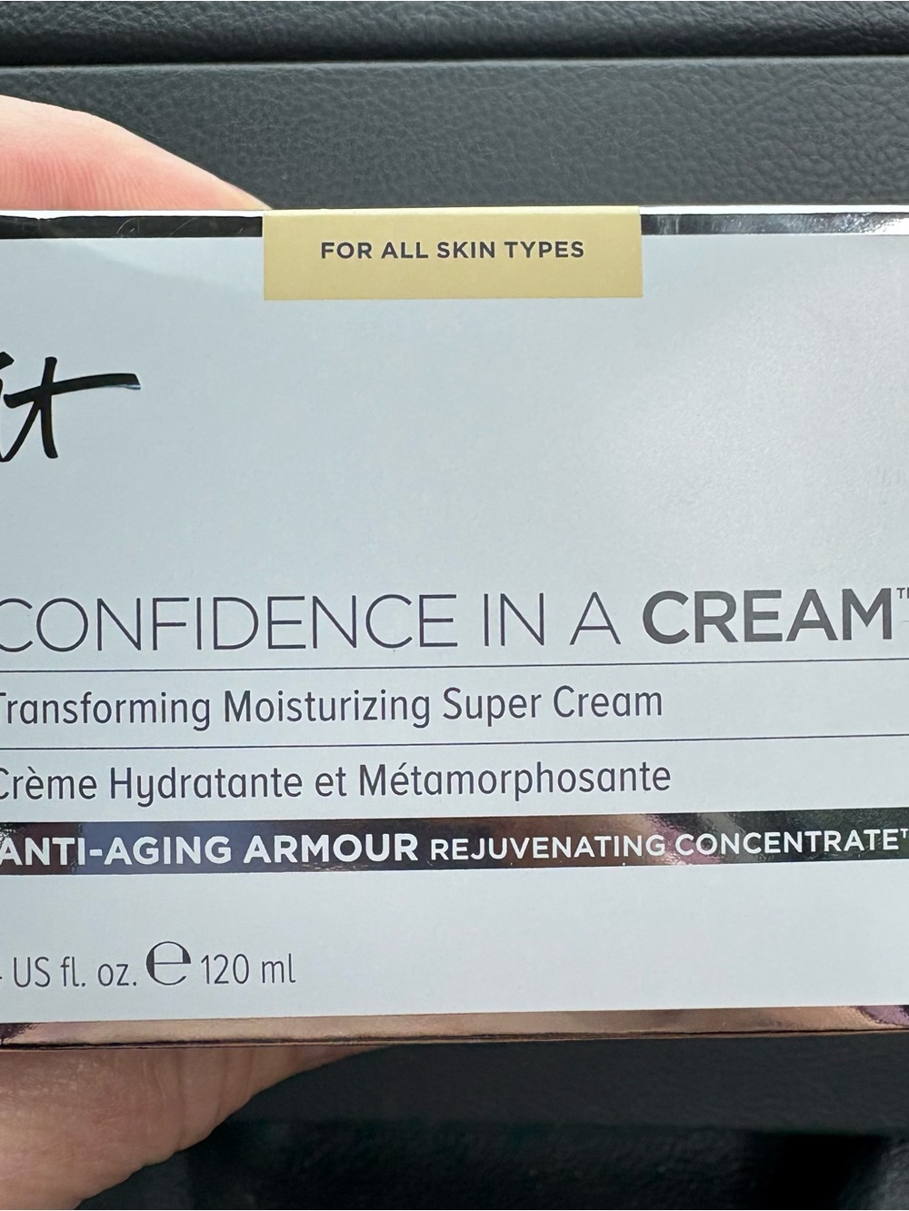 IT Cosmetics Confidence in a Cream Anti Aging Facial Moisturizer 4oz Old Formula